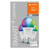 Osram Ledvance Bec LED Smart Wi-Fi, E27, 9 W, 806 lm, RGBW, 3 buc