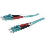 Cablu Assmann DIGITUS Fiber Optic Patch Cord LC to LC Multimode 50/125 mju Duplex 1m class OM3