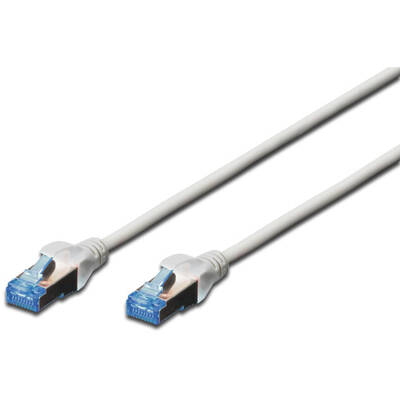 Cablu Assmann DIGITUS CAT 5e F-UTP patch cable PVC AWG 26/7 0.5 m Gri
