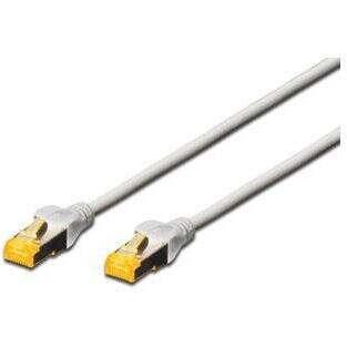 Cablu Assmann DIGITUS patchcable CAT6A 3.0m LSOH 4x2 AWG 26/7 twisted pair 2xRJ45 Gri