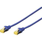 Cablu Assmann CAT 6A S-FTP patch cable Cu LSZH AWG 26/7 length 2 m Albastru