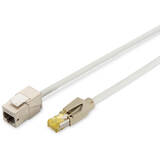 Consolidation-Point Cable DRAKA UC900 HRS TM31 CAT 6A Keystone Module 3 m. Gri