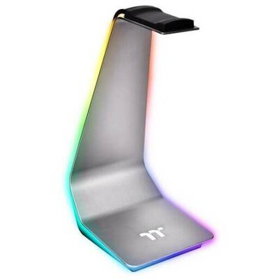 Accesoriu gaming Suport casti Thermaltake Premium Argent HS1 argintiu iluminare RGB