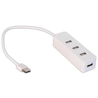 Hub USB HUB USB Orico W5-U2 4 port-uri USB 2.0 alb 30 cm