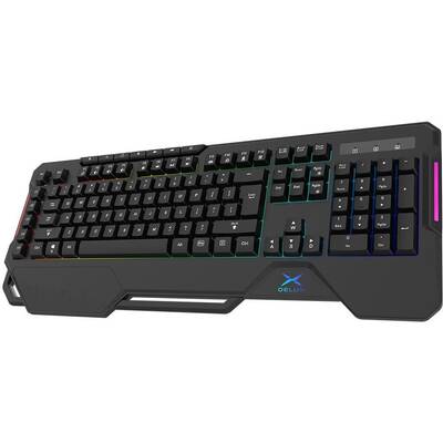 Tastatura Tastatura Delux K9600 iluminare RGB neagra