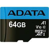 Card de Memorie ADATA MicroSDXC Premier UHS-I Clasa 10 64GB + Adaptor