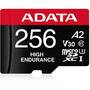Card de Memorie ADATA Micro SDXC High Endurance Clasa 10 UHS-I 256GB + Adaptor