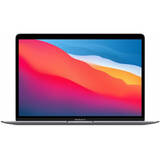 Laptop Apple 13.3'' MacBook Air 13 with Retina True Tone, M1 chip (8-core CPU), 16GB, 256GB SSD, M1 7-core GPU, macOS Big Sur, Space Grey, RO keyboard, Late 2020