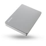 Hard Disk Extern Toshiba Canvio Flex 1TB, 2.5 inch, USB 3.2 Silver
