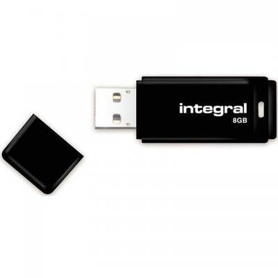 Memorie USB Integral Black 8GB USB 2.0