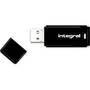Memorie USB Integral 64GB Black, USB 2.0