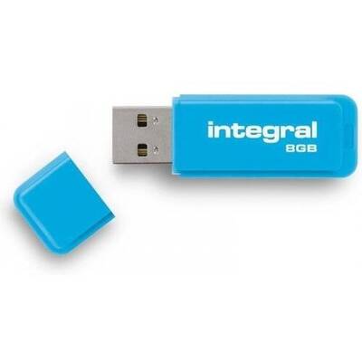Memorie USB Integral Neon 8GB USB 2.0, Blue