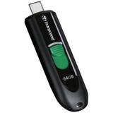 Memorie USB Transcend 64GB USB3.2 Pen Drive Type-C Capless Black