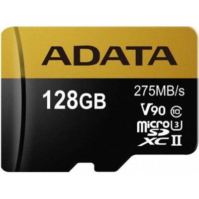 Card de Memorie ADATA microSDXC 128GB UHS-II U3 Class 10 citit/scris 275/155MBps
