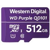 Card de Memorie WD Purple 512GB Surveillance microSD XC Class - 10 UHS 1
