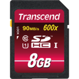Card de Memorie Transcend Ultimate 8GB SDHC UHS-I Card Class10 90MB/s MLC