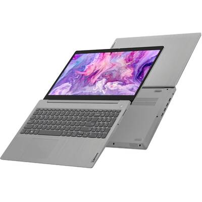 Laptop Lenovo IdeaPad 3 15IIL05, Intel Core i5-1035G1, 15.6 inch, Touch Screen, RAM 12GB, SSD 256GB, Intel UHD, Windows 10 Home S, Platinum Grey