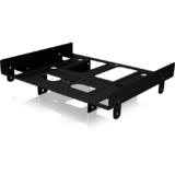 Icy Box Internal Mounting frame for 2.5/3.5 HDD/SSD in 5.25 Bay, Black