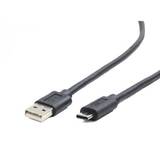 Gembird USB 2.0 (T) la USB 2.0 Type-C (T), 1.8m, negru, "CCP-USB2-AMCM-6"