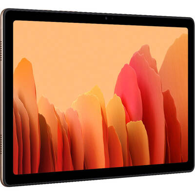Tableta Samsung Galaxy Tab A7, 10.4 inch Multi-touch, Snapdragon 662 Octa-Core 2.0GHz, 3GB RAM, 32GB flash, Wi-Fi, Bluetooth, Android 10, Gold