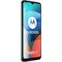 Smartphone MOTOROLA Moto E7, Octa Core, 32GB, 2GB RAM, Dual SIM, 4G, Tri-Camera, Aqua Blue