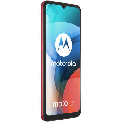 Smartphone MOTOROLA Moto E7, Octa Core, 32GB, 2GB RAM, Dual SIM, 4G, Tri-Camera, Satin Coral