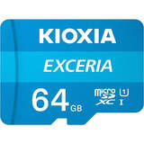 Card de Memorie Kioxia Micro SDXC Exceria 64GB UHS-I U1 Clasa 10 + Adaptor SD