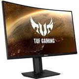 Monitor Asus Gaming TUF VG32VQ1BR Curbat 31.5 inch 1 ms Negru HDR FreeSync Premium 165 Hz