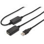 Cablu Assmann Repeater USB2 extension cable with ampilier 20m