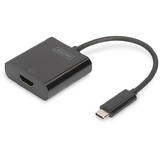 Adaptor Assmann DIGITUS USB Type-C to HDMI 4K/30Hz cable length: 19.5cm black