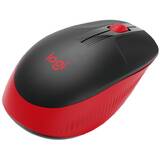 Mouse LOGITECH M190, Wireless, Red