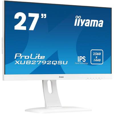 Monitor IIyama ProLite XUB2792QSU-W1 27 inch 5 ms Alb 60 Hz