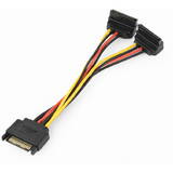 Gembird power SATA 15 pin -> 2x SATA HDD angled connectors