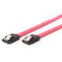 Gembird Serial ATA III 10 cm Data Cable metal clips red