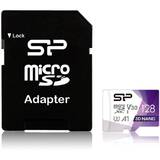 Card de Memorie SILICON-POWER Micro SDXC 128GB UHS-I U3 V30 +adapter up to 100MB/s