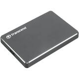 Hard Disk Extern Transcend Slim StoreJet 25C3N 2.5 inch 2TB USB 3.0 Grey