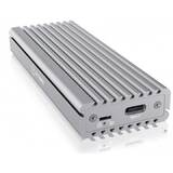 Rack Icy Box IB-1817Ma-C31 M.2 NVMe SSD, USB 3.1 Type-C, Silver