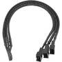 Adaptor AKYGA 4-pin PWM la 2x 4-pin + 1x 3-pin, AK-CA-65