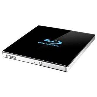 Unitate Optica Externa LiteOn external Blu-ray writer EB1, USB, slim, ultra-light, Negru
