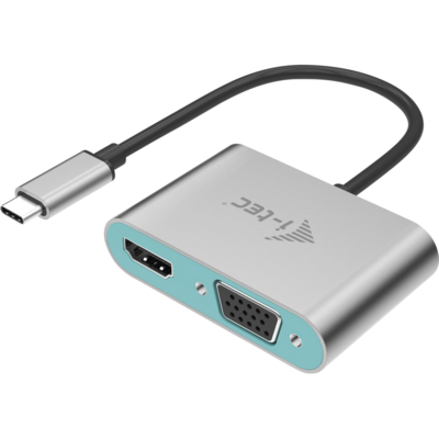 Adaptor iTec USB-C - HDMI & VGA 1x HDMI 4K/30Hz 1x VGA 1080p/60Hz