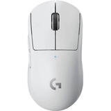 Gaming G Pro X Superlight Lightspeed Wireless White, ultra usor 63g