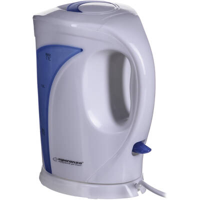 Esperanza EKK018B Electric kettle 1.7 L, White / Blue