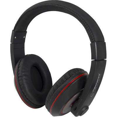 Casti Bluetooth Esperanza EH216K Bluetooth headphones Headband, Black