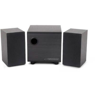 Boxe Esperanza EP123 speaker set 2.1 channels 12 W Black, Gray