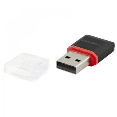 Card Reader Esperanza EA134K Black,Silver,Transparent USB 2.0
