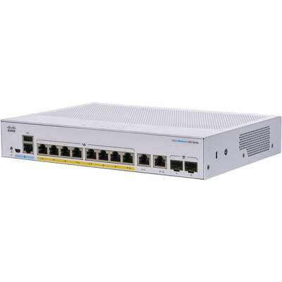 Switch Cisco Gigabit CBS250-8PP-E-2G