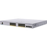 Switch Cisco CBS250 SMART 24-PORT GE FULL POE 4X10G SFP+