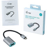 Adaptor iTec USB-C to Display Port Metal Adaptor 60Hz 1x Display Port 4K Ultra HD