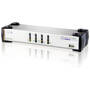 Switch KVM ATEN CS1744C-AT CS1744 4-Port USB Dual View KVMP Switch 2xVGA cards 2-port USB Hub Audio