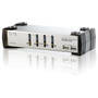 Switch KVM ATEN CS1734AC-AT CS1734A 4-Port USB KVMP Switch 4x USB KVM Cables 2-port USB Hub Audio